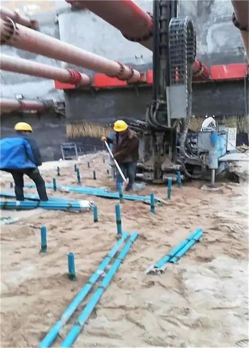 济南商河县袖阀管注浆